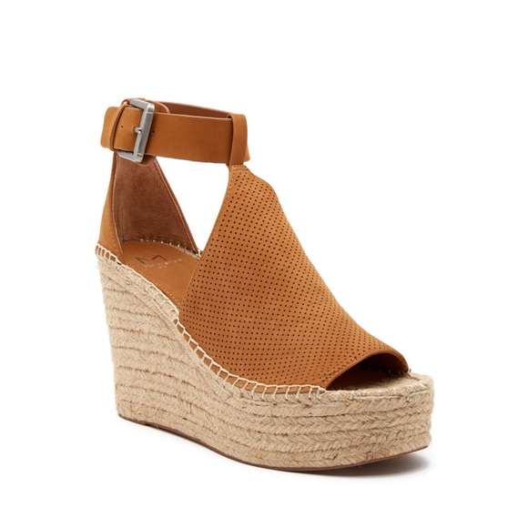 Marc Fisher Shoes - MARC FISHER Annie Platform Espadrille Wedge Sandal